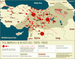 Armenian Genocide map